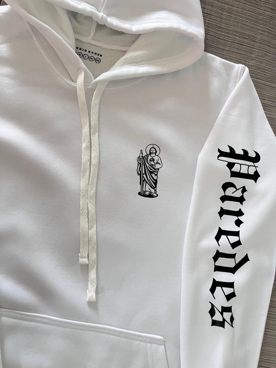 Detalle alternativo de hoodie Rubio Ranch